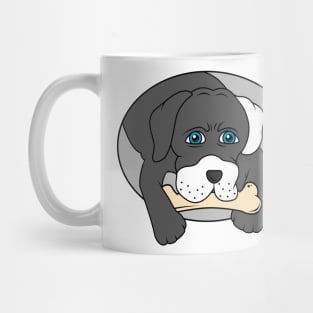 Dog with Bone Mug